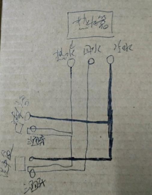 兩個(gè)衛(wèi)生間回水圖示意，看高級(jí)水工師傅是如何布局的！